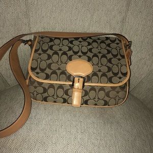 Authentic Coach Messenger Bag